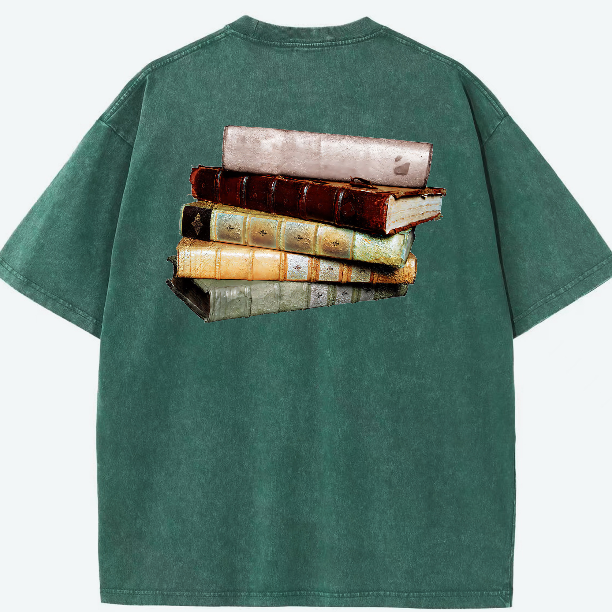 （画像用） Harry Potter ハリー・ポッターシリーズ 綿100% ヴィンテージ風 半袖Tシャツ（背面プリント）